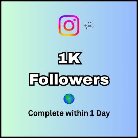Instagram 1K Followers