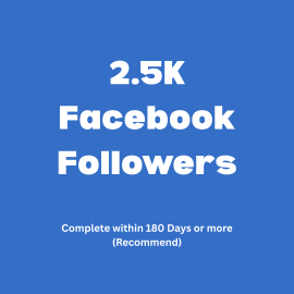 Facebook Growth Surge 2.5K