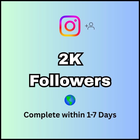 Instagram 2K Followers