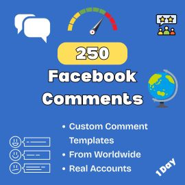 Facebook comments 250 in 1 day